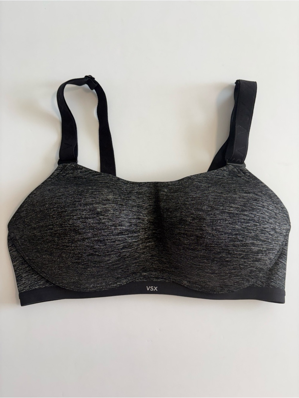 VSX Heather Black Supportive Sports Bra 38C